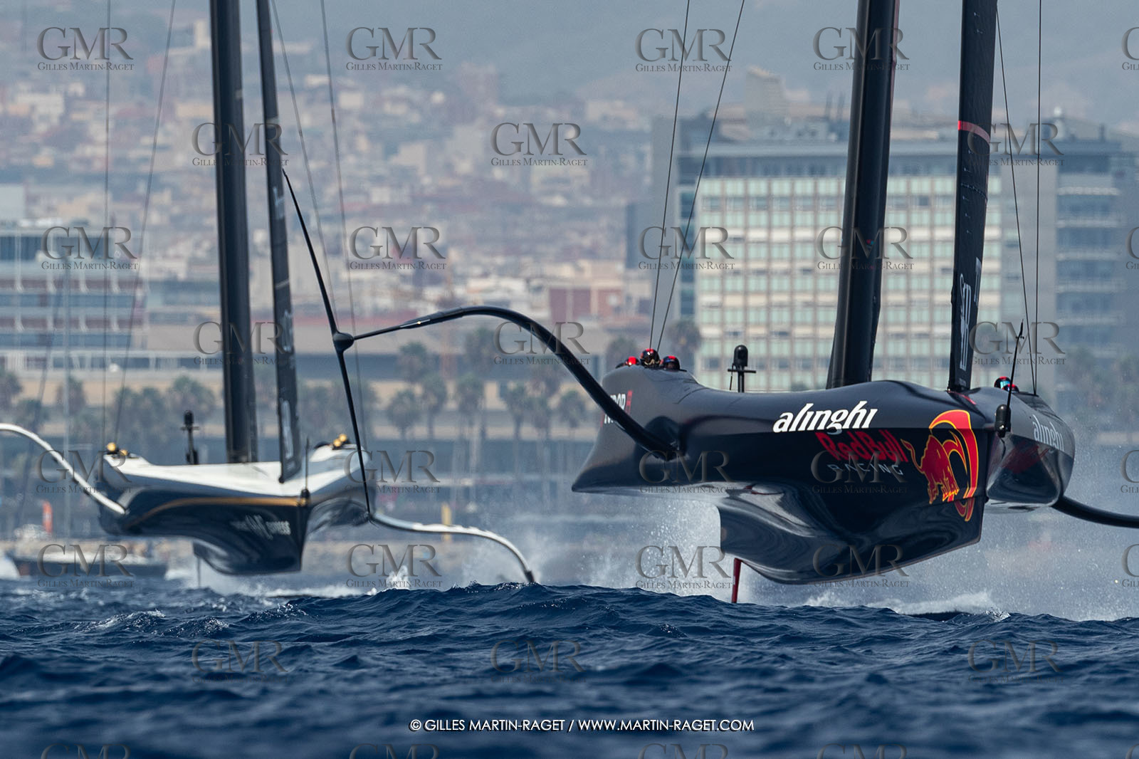 22 08 2024, Barcelona (ESP), Louis Vuitton 37th America's Cup, Louis Vuitton Preliminary Regatta, Race Day 1
