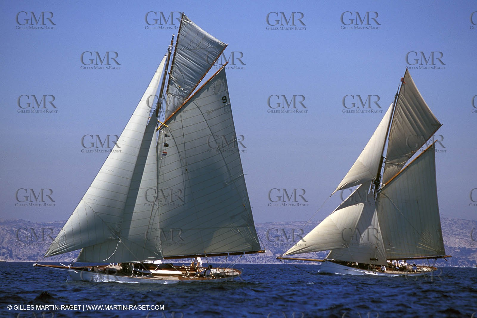 Iona - Partridge - Classic yachts - 2004 Voiles du Vieux Port