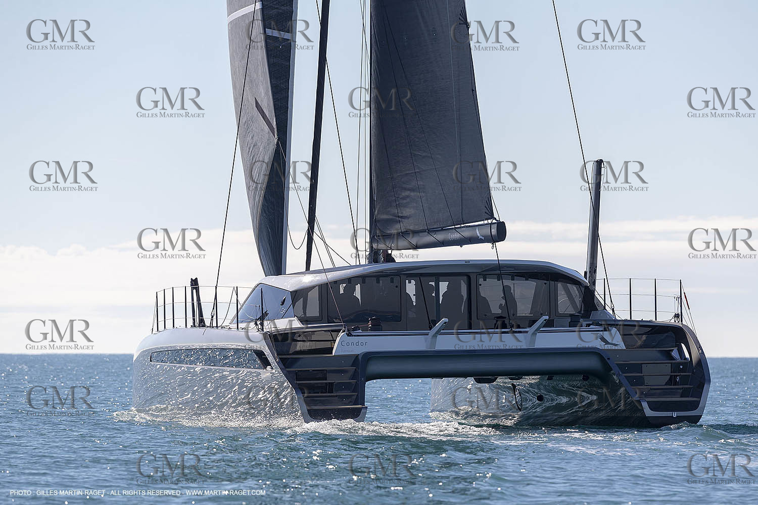 05 02 2019, La Grande Motte (FRA,34), Gunboat 68 sail testing  2