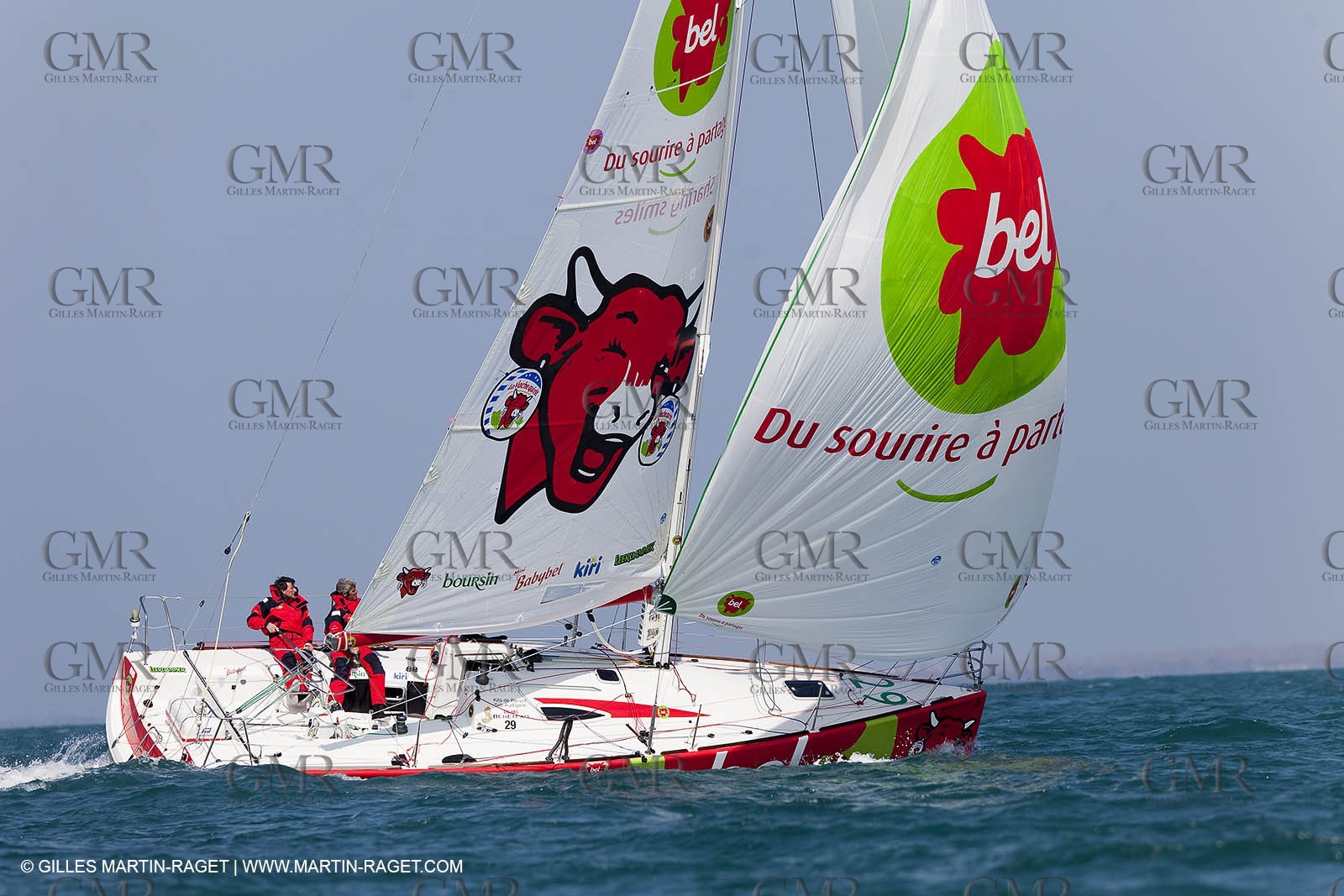 13 03 2010 -  La Grande Motte   Port Camargue (FRA) - Groupe Bel - Kito de Pavant   Sebastien Audigane training for Transat AG2R