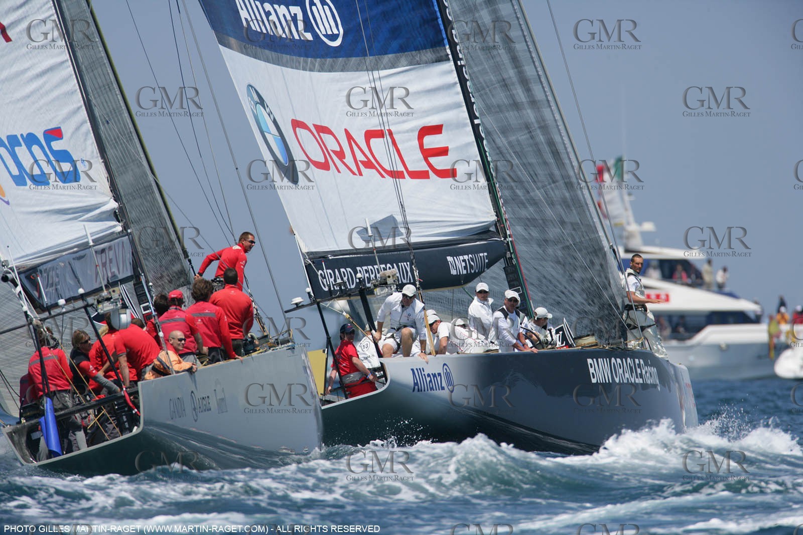 5 05 2007-Valencia (Spain)- 32nd America's Cup - Louis Vuitton Cup - RR2 - Day 7 - BMW ORACLE Racing