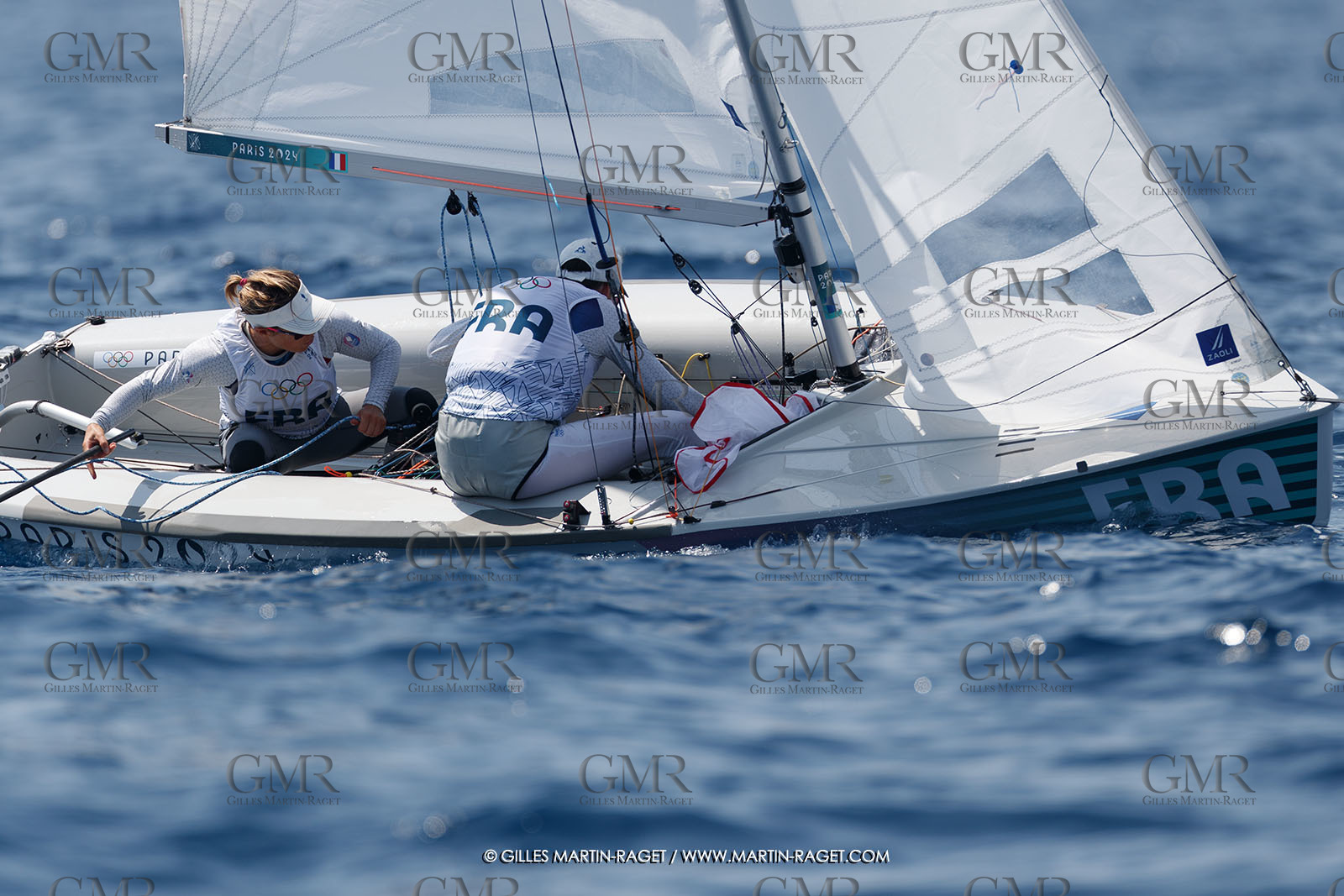 02 08 2024, Marseille (FRA), Paris 2024 Olympic Games, Sailing, Race Day 5,