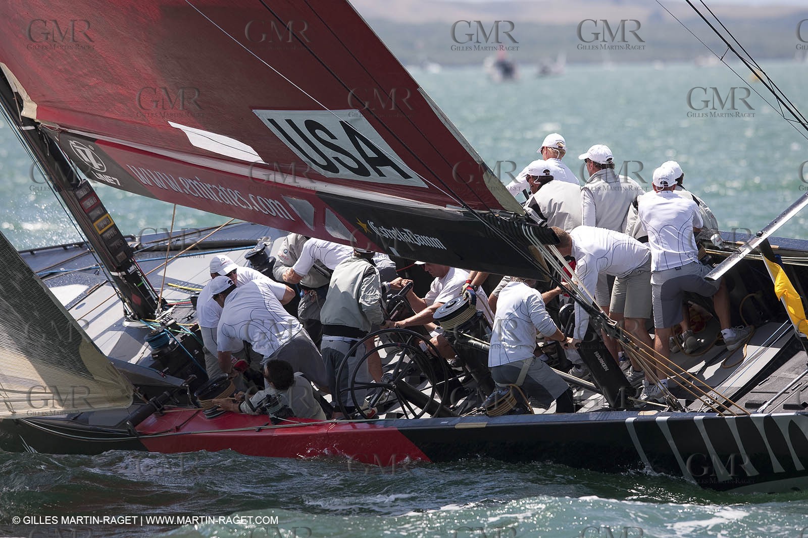 06 02 2009 - Auckland (NZL) - Louis Vuitton Pacific Series - Racing Day 6 - Round Robin 2