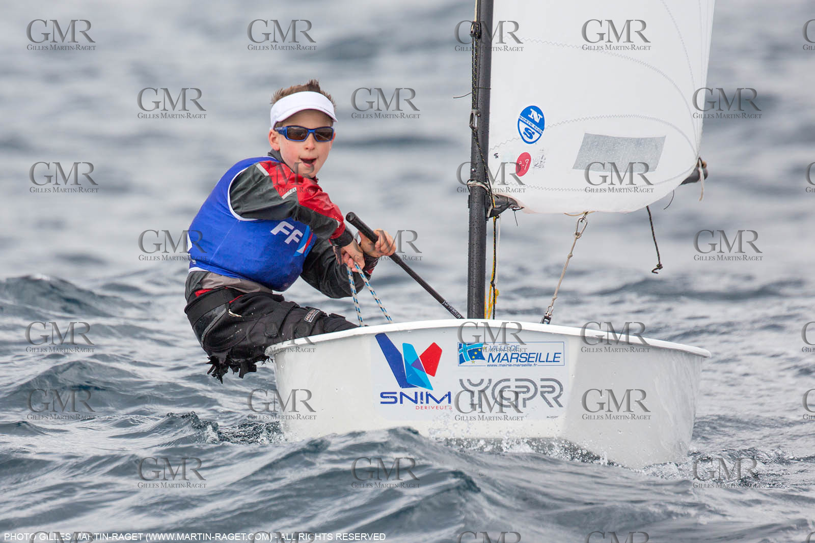 15 04 2016, Marseille (FRA,13), SNIM Dériveurs, Coupe Internationale de Printemps Optimist, Final Day