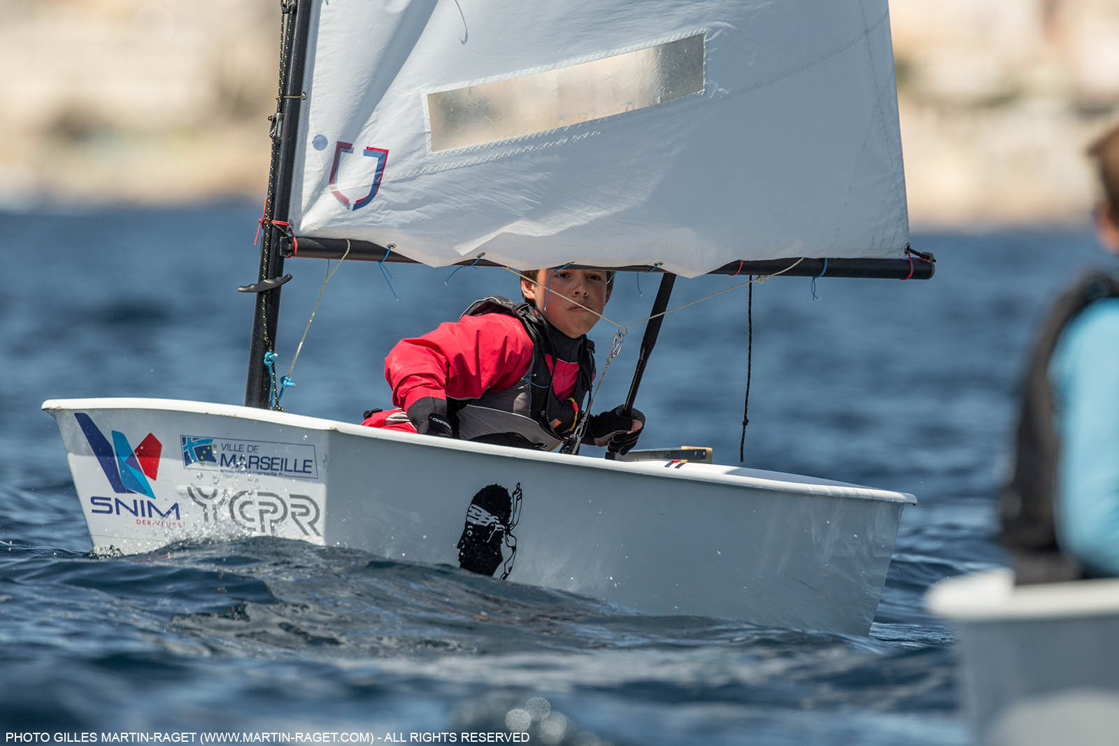 14 04 2016, Marseille (FRA,13), SNIM Dériveurs, Coupe Internationale de Printemps Optimist, Day 4