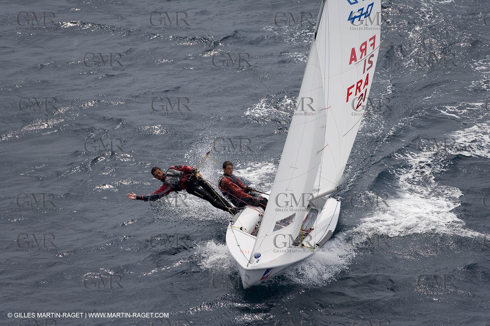 26 04 2007 - 2007 Semaine Olympique Française - Hyères (South of France) - Day 5 - Team France - 470 Homme