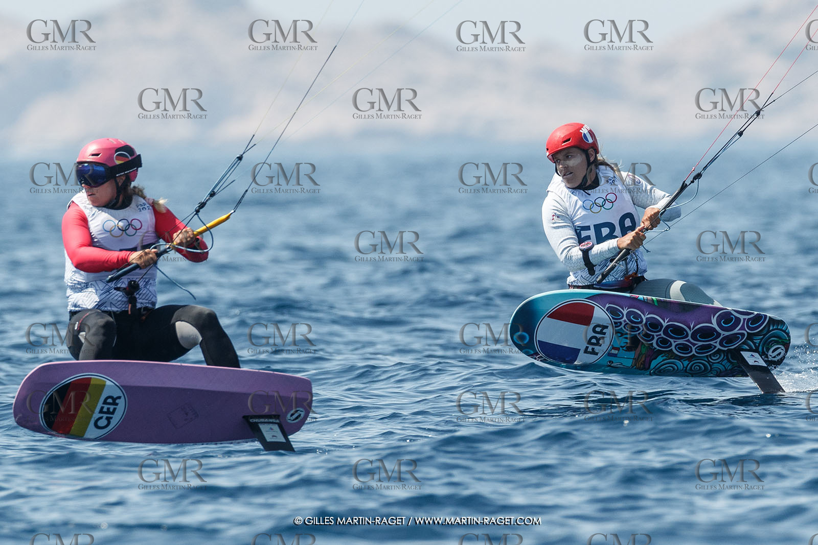 06 08 2024, Marseille (FRA), Paris 2024 Olympic Games, Sailing, Race Day 9