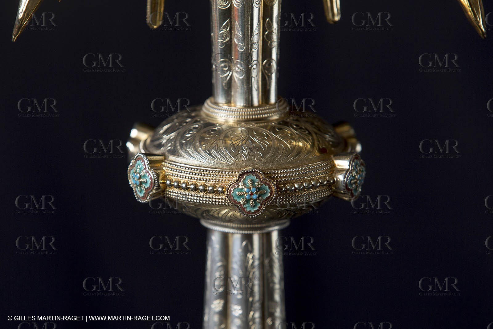 04 02 2013 - Marseille(FRA,13), Notre Dame de la Garde,liturgical silverware