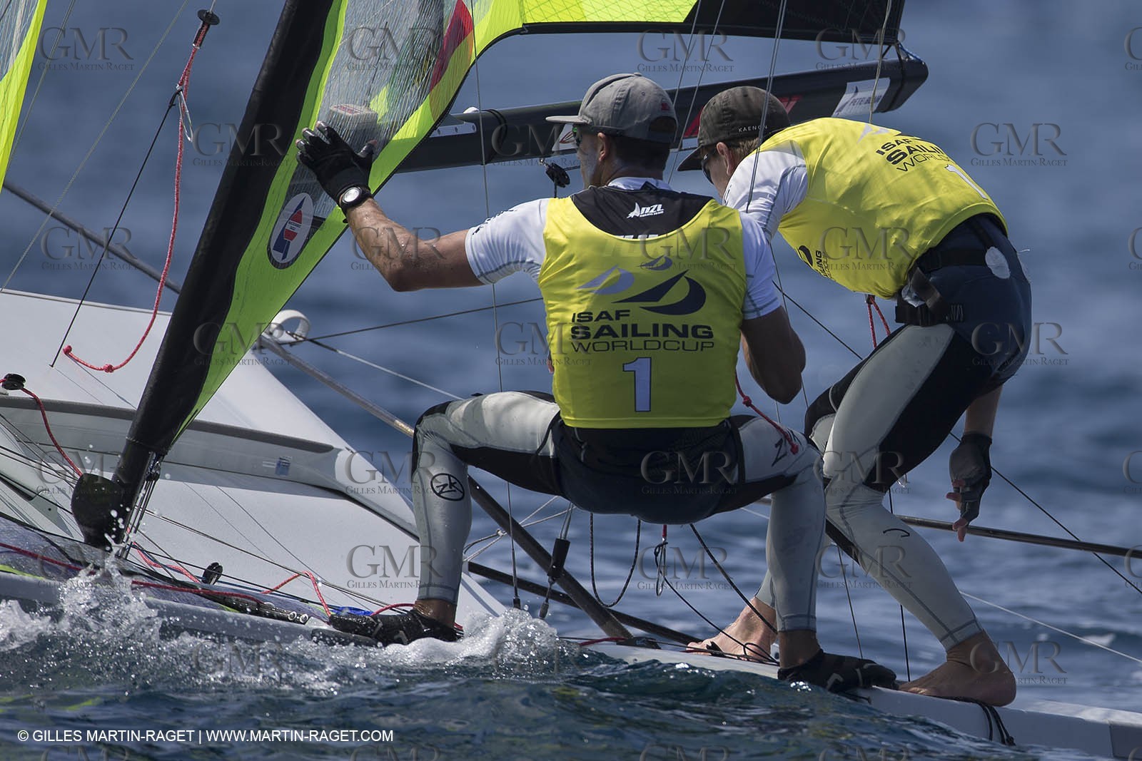 23 04 2015, Hyères (FRA,83), Sailing World Cup Hyères 2015