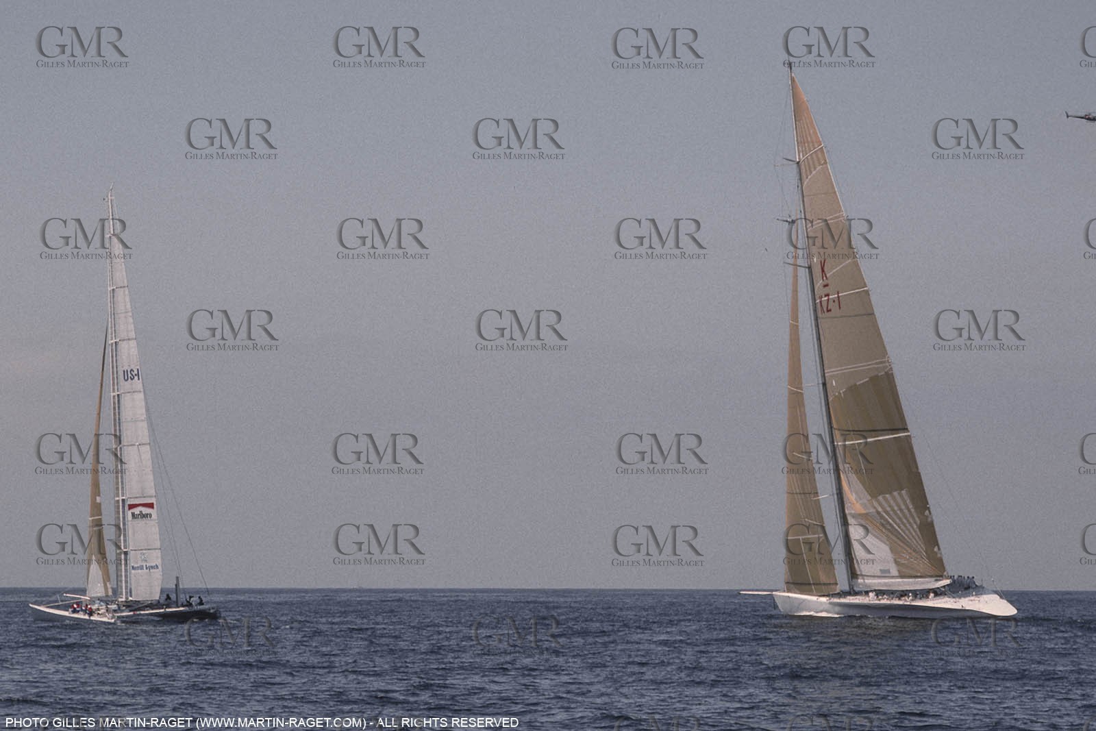 Sailing, Yacht Racing, America's Cup XXVII, San Diego (USA,CA) 1988, Stars & Stripes Vs New Zealand