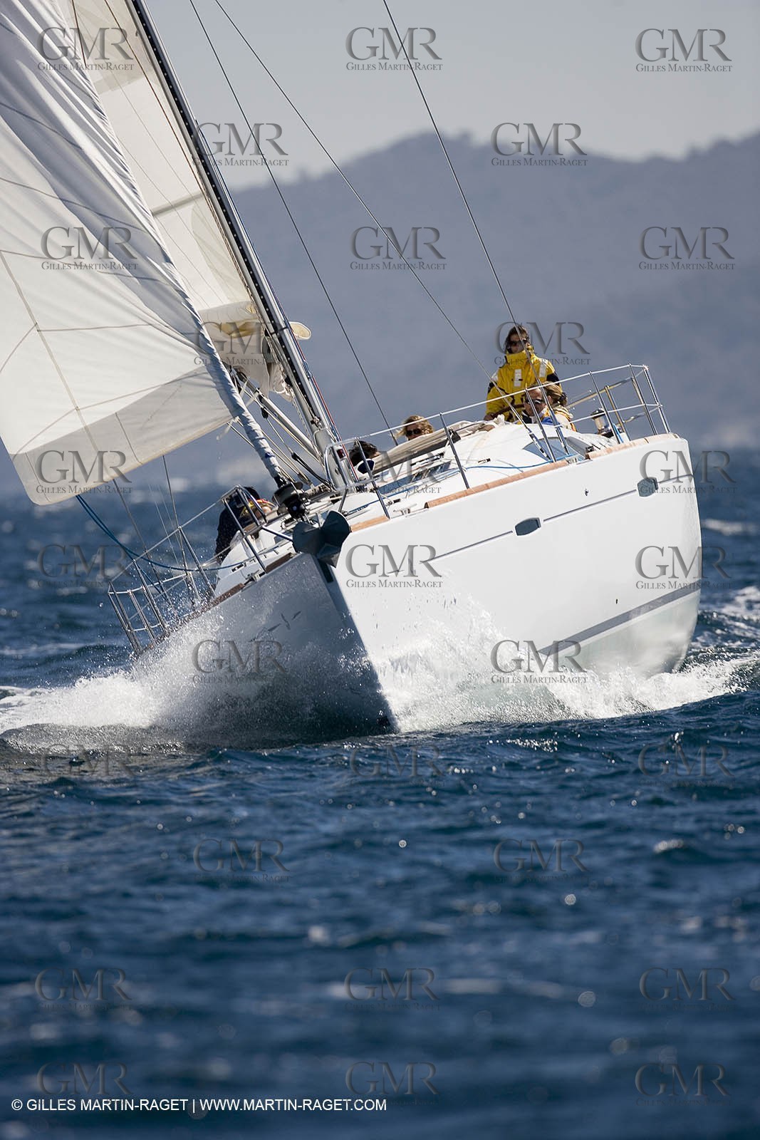 Monocoque de croisiere sous voile