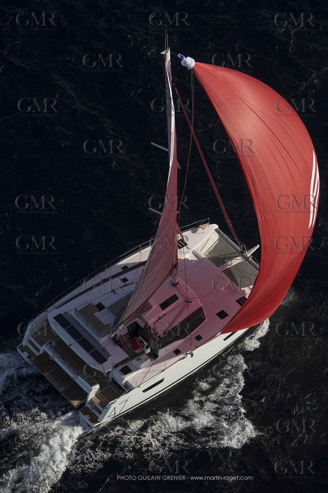 Saona 47 - Fountaine Pajot - shooting helico - 7 6 2017 - Photo Guilain Grenier