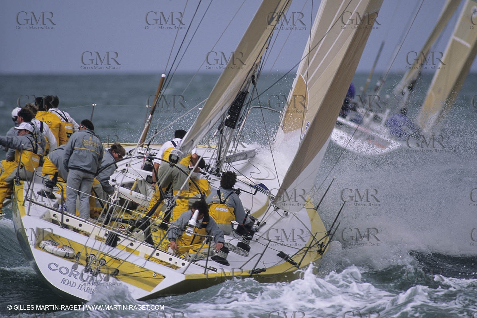 Sailing, Yacht Racing, Admiral's Cup, Cowes Week, Corum Sailing Team