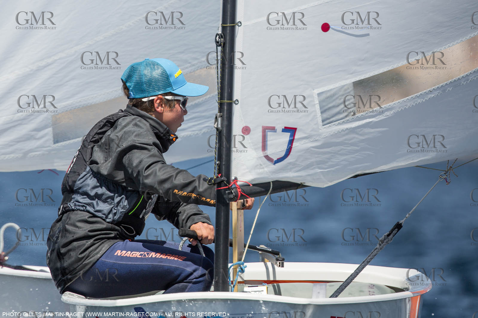 14 04 2016, Marseille (FRA,13), SNIM Dériveurs, Coupe Internationale de Printemps Optimist, Day 4