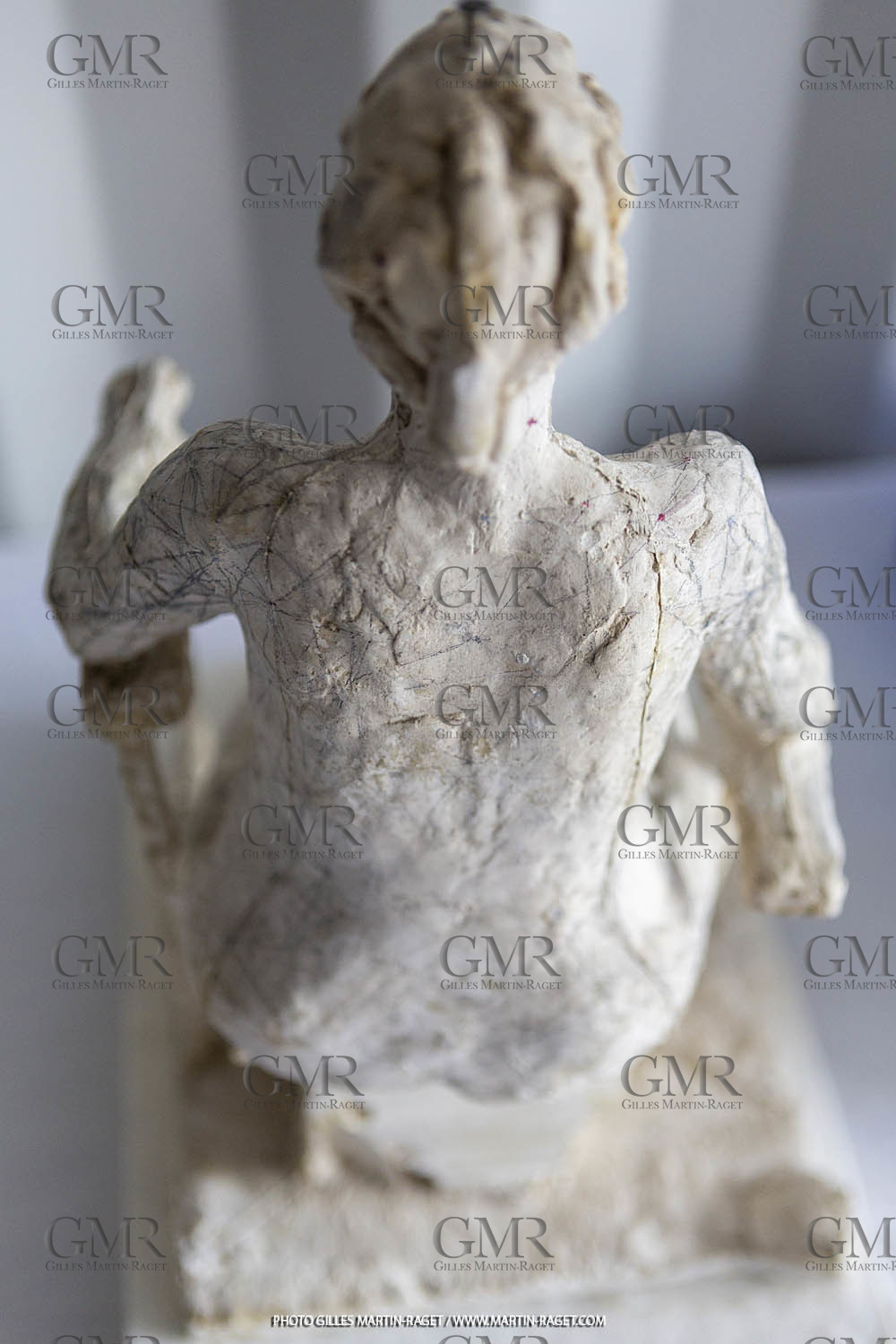 06 01 2020, Arles, (FRA), oeuvre de Germaine Richier, Cornelia I 1944,, Plâtre original avec triangulation, 46 x 26 x 34 cm, Collection famille Germaine Richier