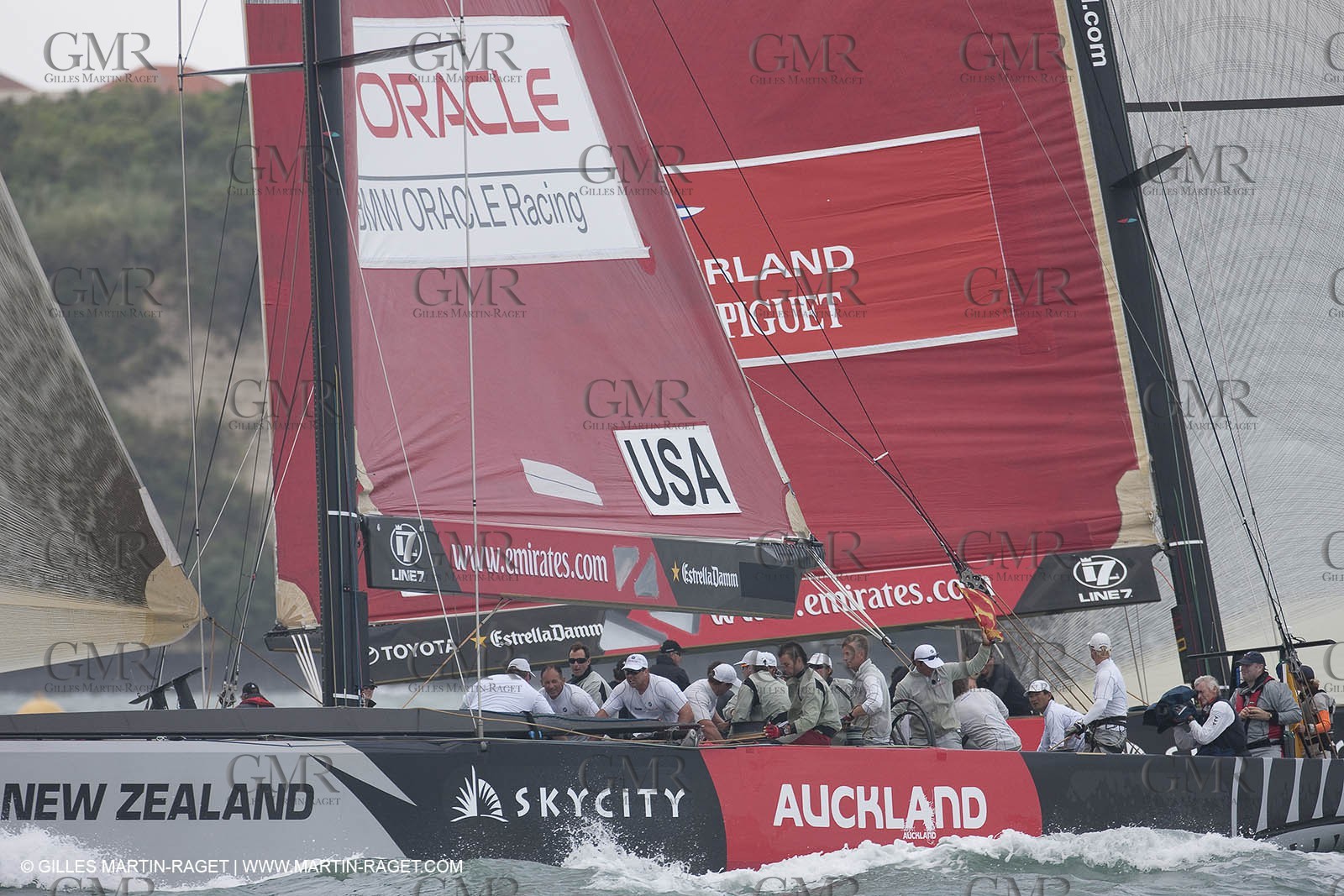 12 02 2009 - Auckland (NZL) -  Louis Vuitton Pacific Series -  Racing Day 12 - Challenger final