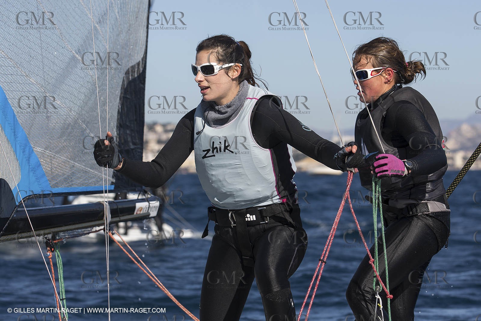 21 03 2013 - Marseille (FRA,13) - 49er FX test