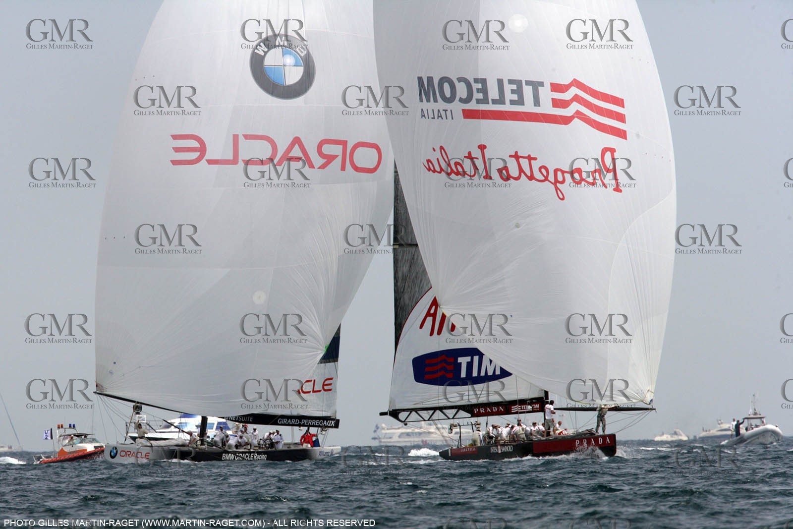 16 05 2007-Valencia (Spain)- 32nd America's Cup - Louis Vuitton Cup - Semi-final - Day 3 - BMW ORACLE racing