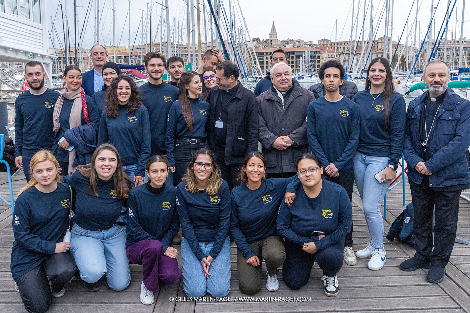 25 10 2025, Marseille (FRA), MED25 - Armada pour la Paix - Arrivée du Bel Espoir à Marseille
