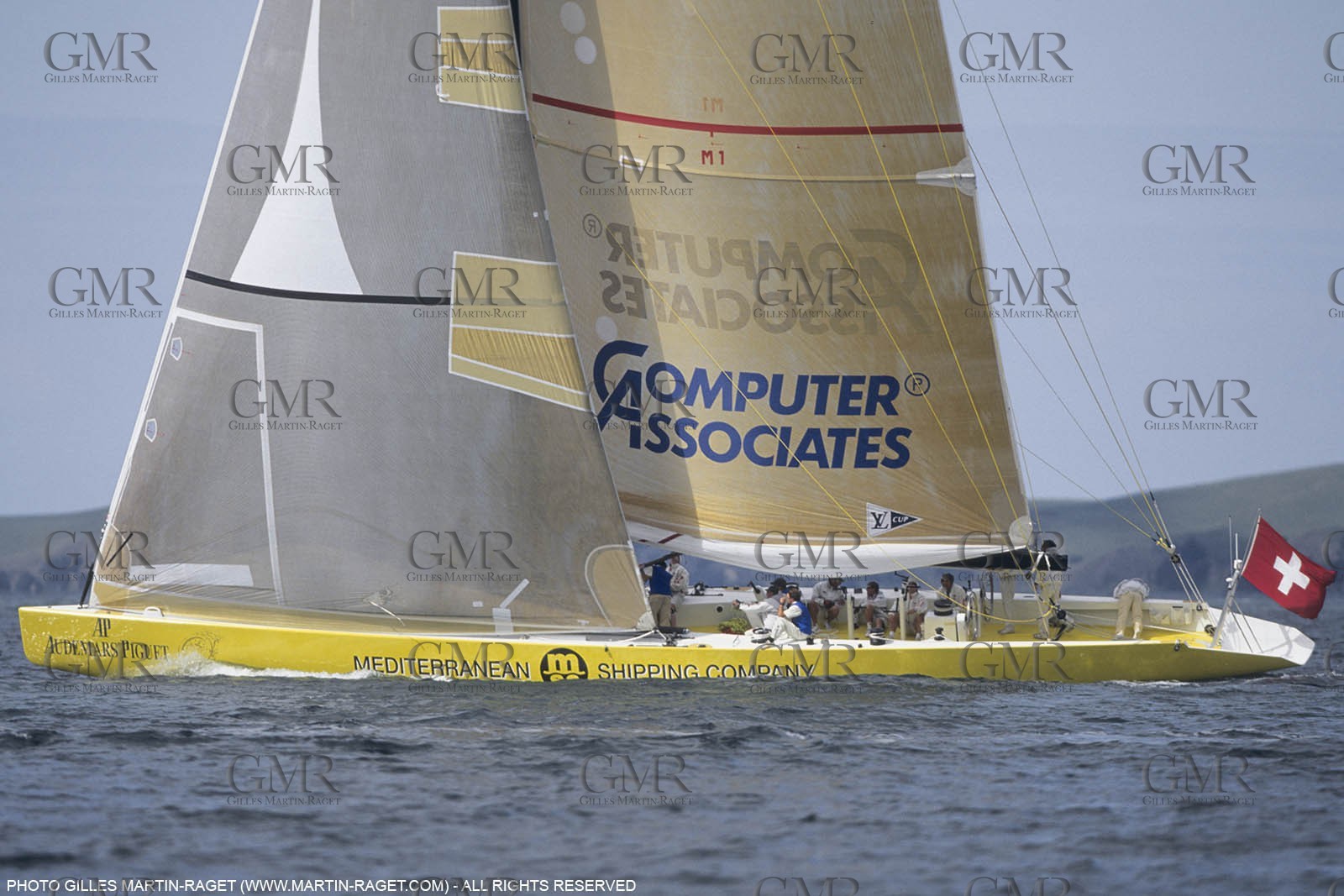 Sailing, Yacht Racing, America's Cup XXX, Auckland (NZL), 2000, Be Happy