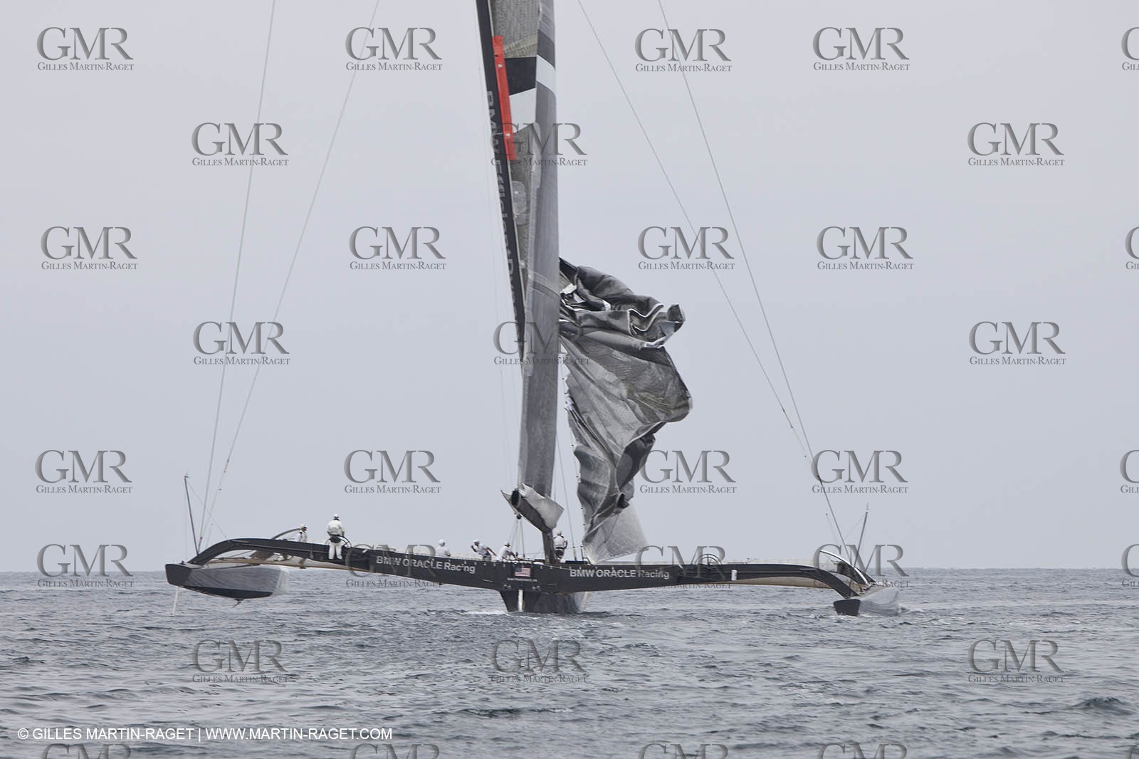 08 08 2009 - San Diego (USA,CA) - 33rd America's Cup - BMW ORACLE Racing - 90 ft Trimaran testings