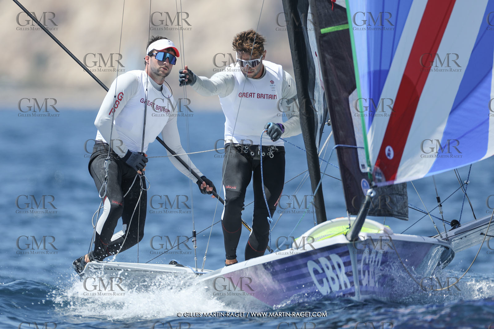 23 07 2024, Marseille (FRA), Paris 2024 Olympic Games, Sailing, Free trainings