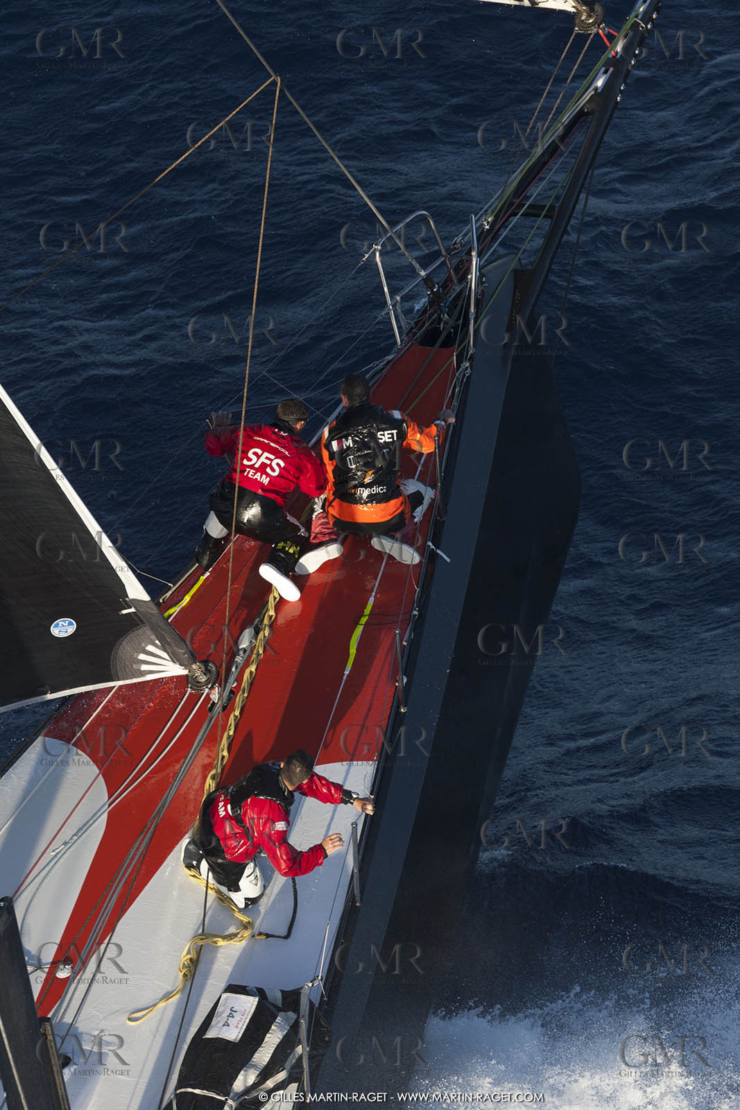 09 10 2017, Calvi (FRA,20), VOR 70 Babsy, Tentative de record autour de la Corse à la voile, skipper Franck Cammas