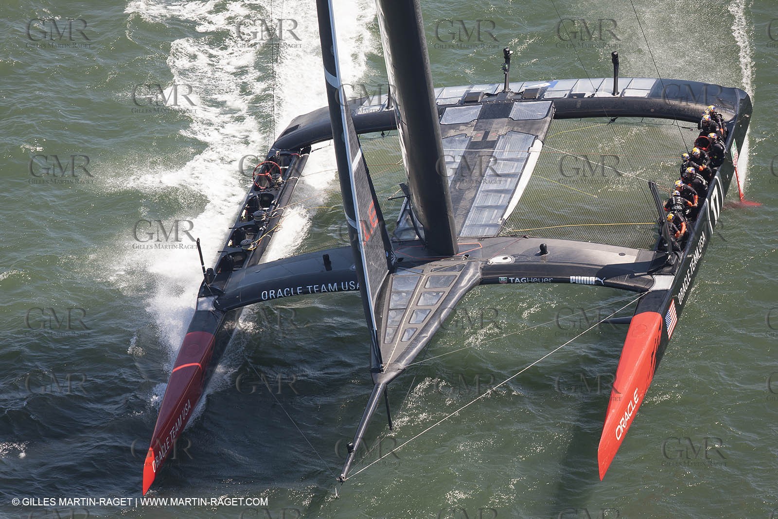 07 09 2013 - San Francisco (USA,CA) - 34th America's Cup - Final Match - Race Day 1