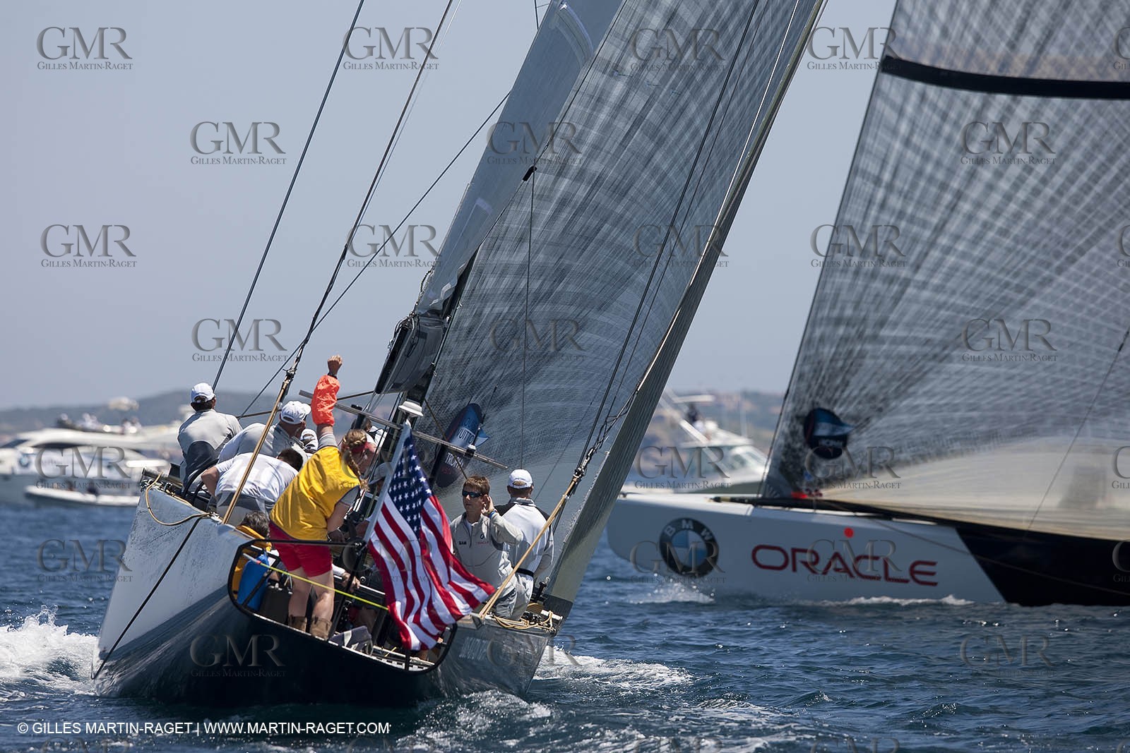 23 05 2010 - La Maddalena (ITA, Sardinia) Louis Vuitton Trophy - BMW ORACLE Racing - Racing Day 2