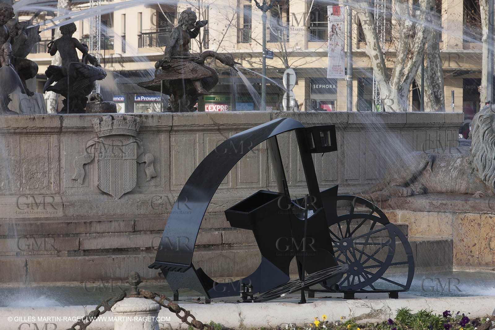 12 01 2013 - Aix en Provence (FRA,13) - Marseille Provence 2013,European  Capitale of Culture, L'Art à l'endroit (art in the place), Rachel Feinstein Piece