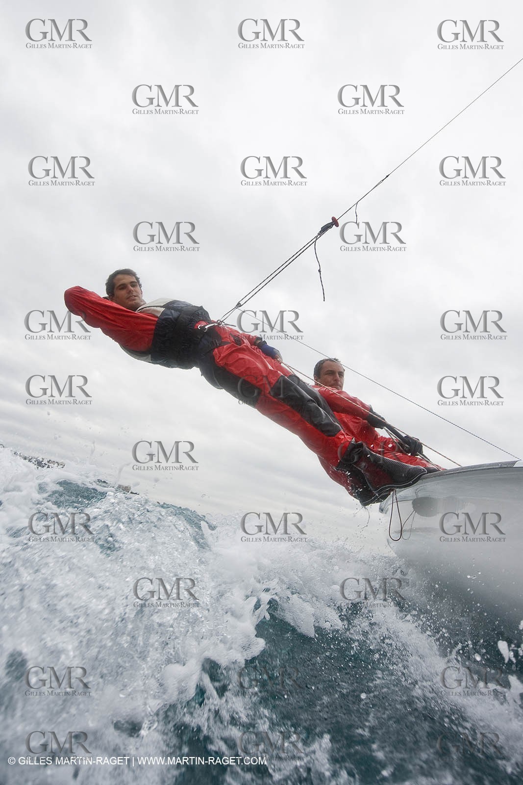 07 03 2008-Marseille (FRA, 13) Nicolas Charbonnier Olivier Bausset à l'entraînemlent