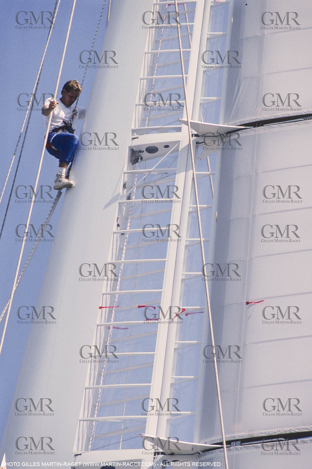 Sailing, Yacht Racing, America's Cup XXVII, San Diego (USA,CA) 1988, Stars & Stripes Vs New Zealand