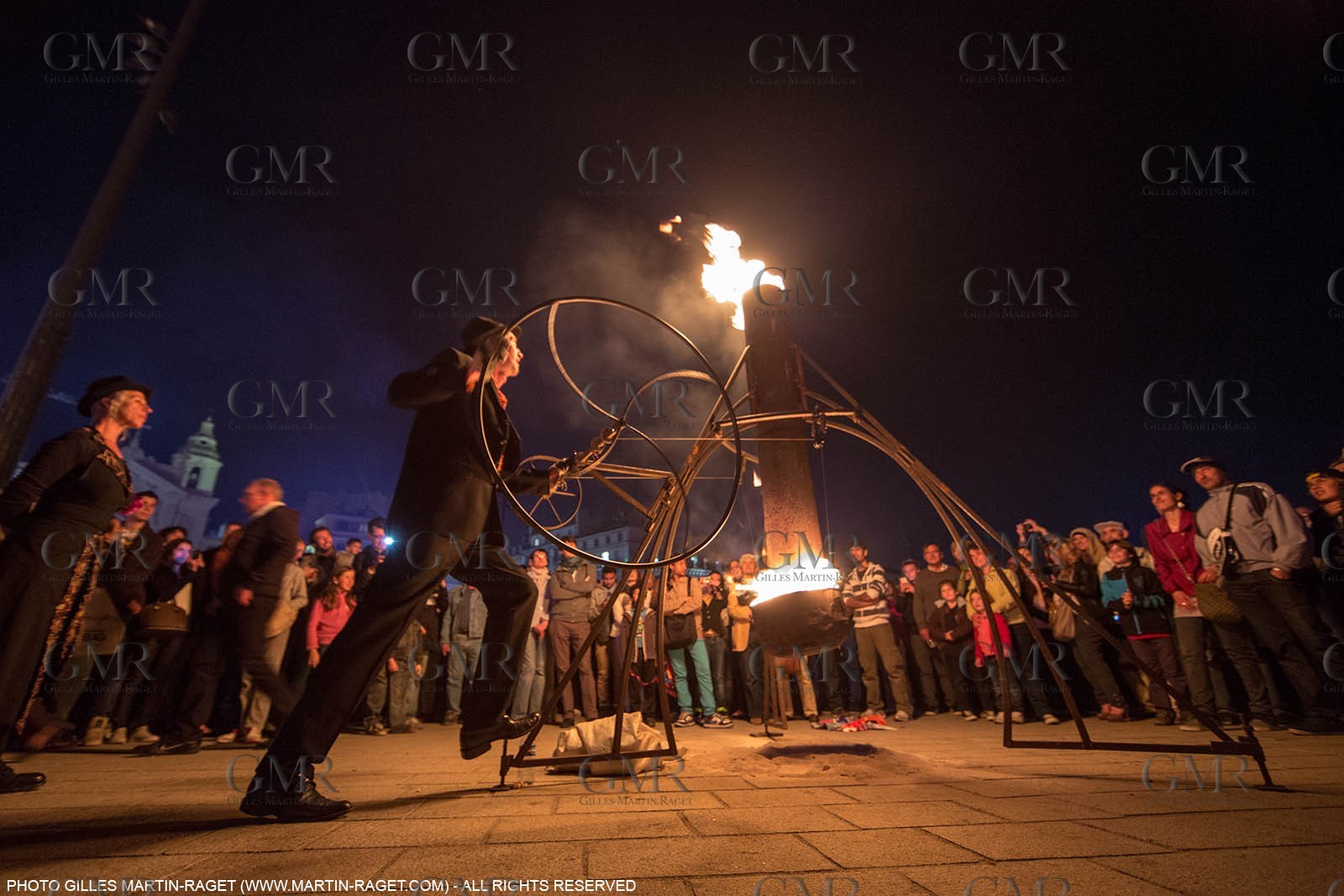 03 05 2013 - Marseille (FRA,13) - Marseille Provence 2013, Historical port Illumination by Company Carabosse