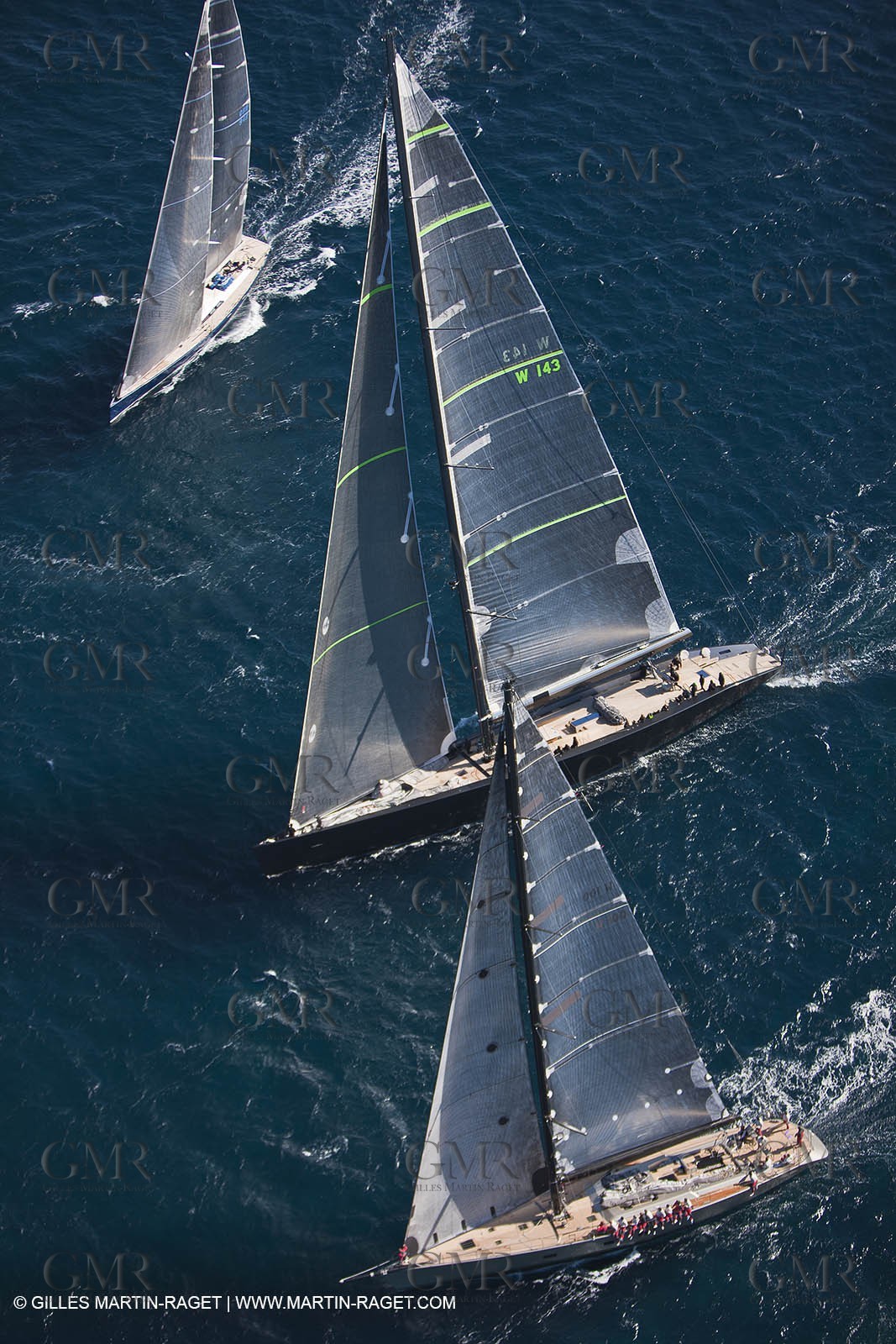 27 09 2010 - Saint Tropez (FRA,83) - the Wally Yachts racing