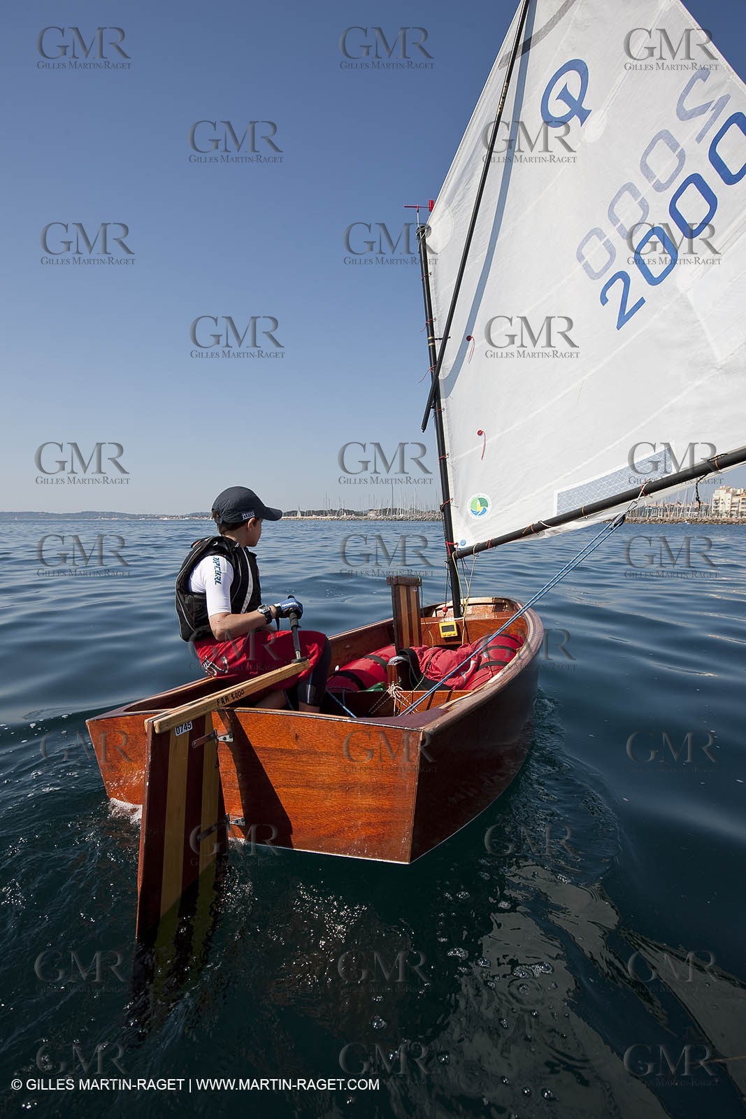 24 05 2010 - Hyères (FRA,83) - wooden optimist