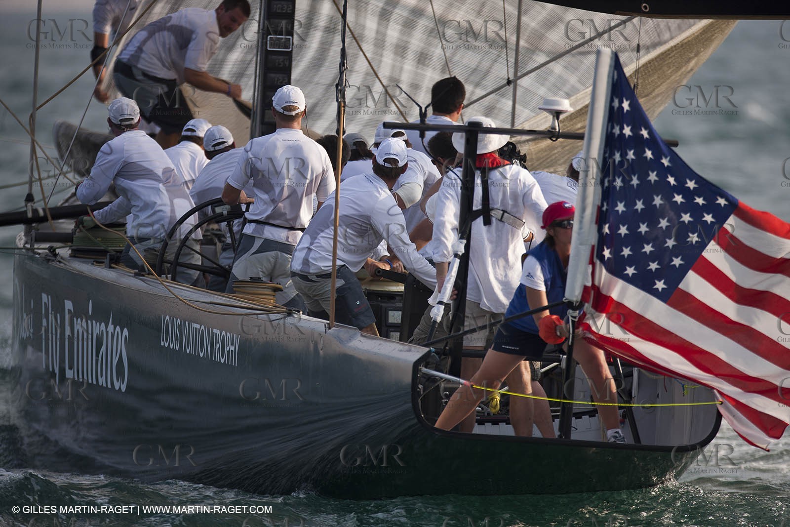 14 11 2010 - Dubai (UAE) - Dubai Louis Vuitton Trophy -  BMW ORACLE Racing - Race Day 1