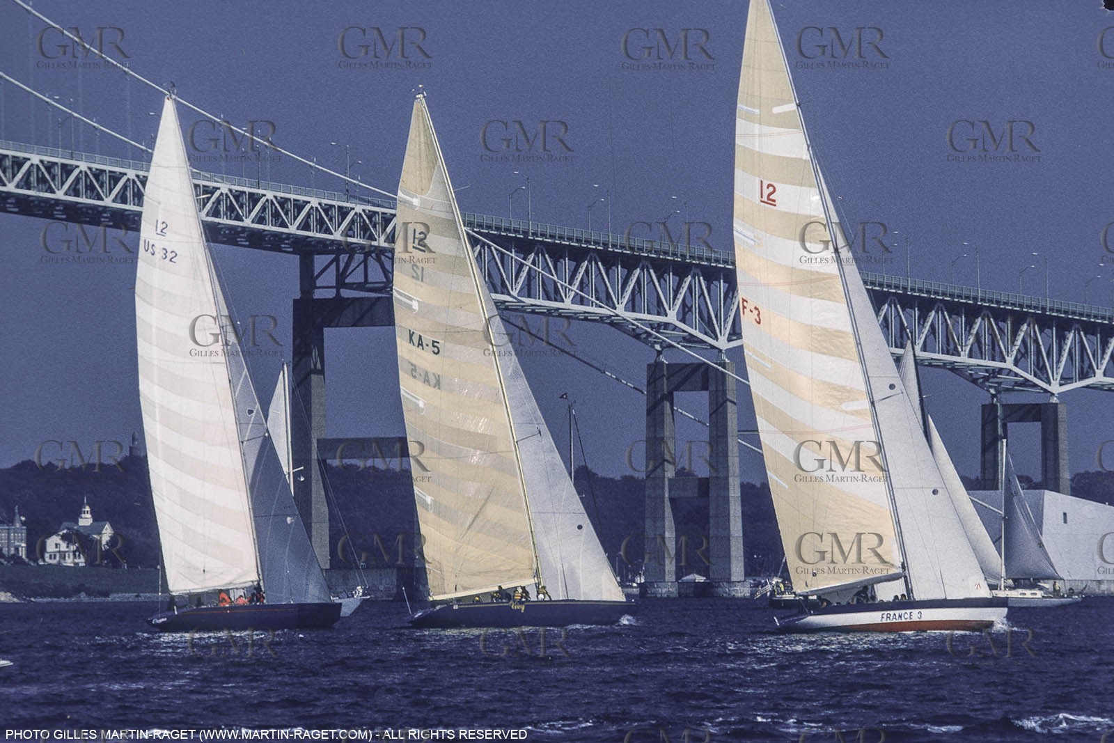 Sailing, Yacht Racing, 25th America's Cup Newport 1983, France III