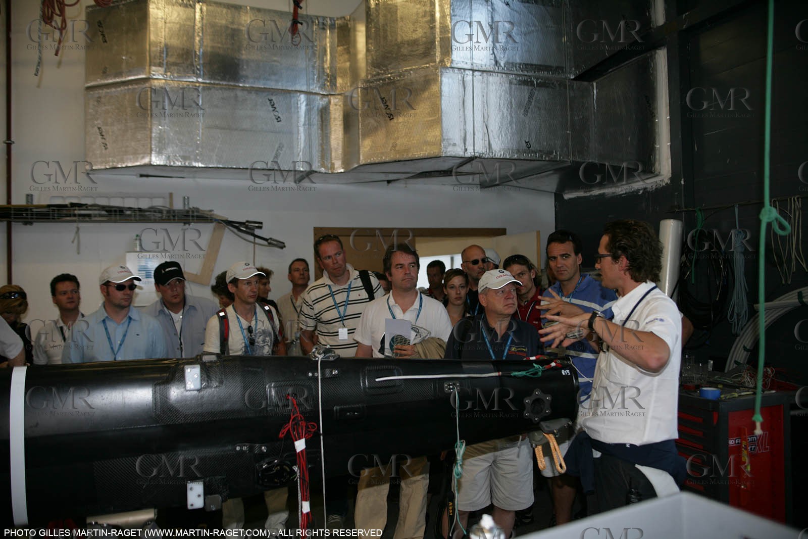 01 06 2007-Valencia (Spain)- 32nd America's Cup - Louis Vuitton Cup Final - Day 1