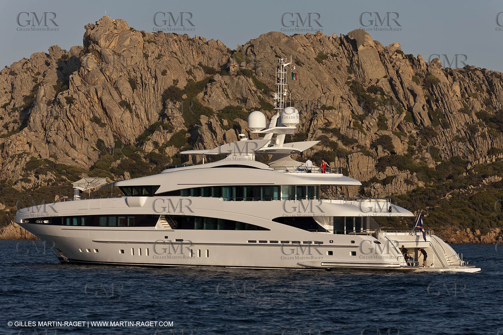 18 08 2011 - La Maddalena (ITA, Sardinia) - Motor yacht Inception