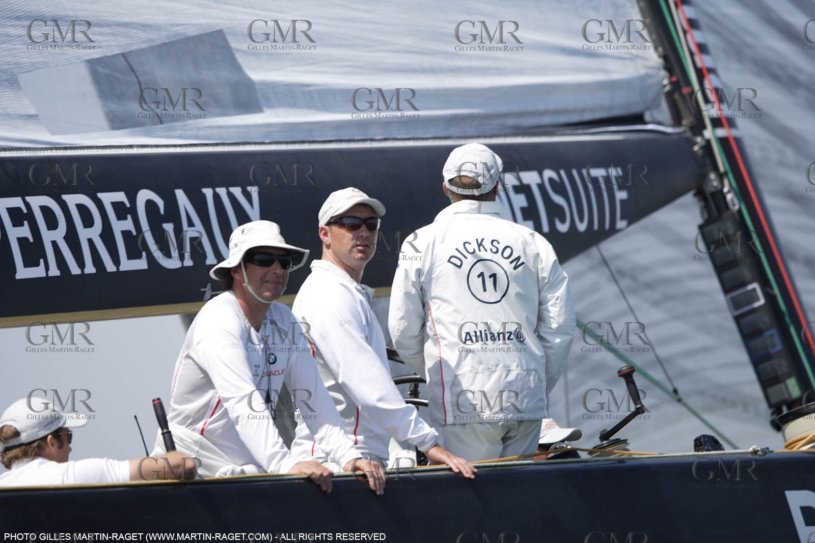 23 04 2007-Valencia (Spain)- 32nd America's Cup - Louis Vuitton Cup - RR1 - Day 8 - BMW ORACLE Racing