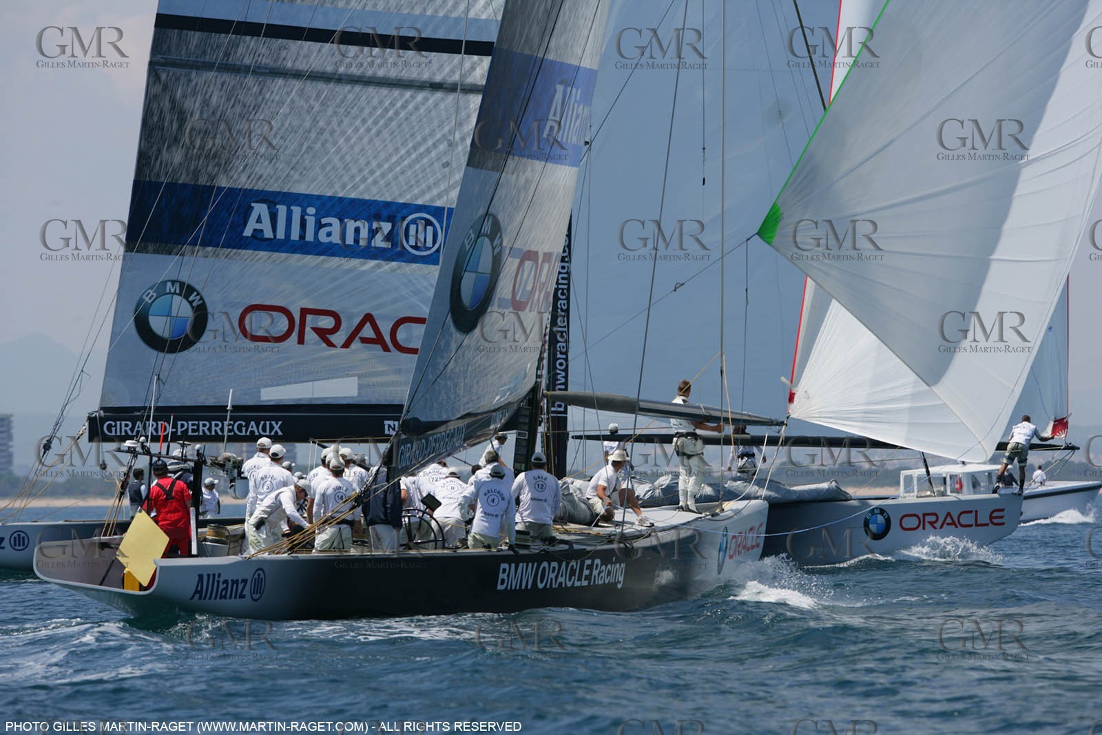 6 05 2007-Valencia (Spain)- 32nd America's Cup - Louis Vuitton Cup - RR2 - Day 8 - BMW ORACLE Racing