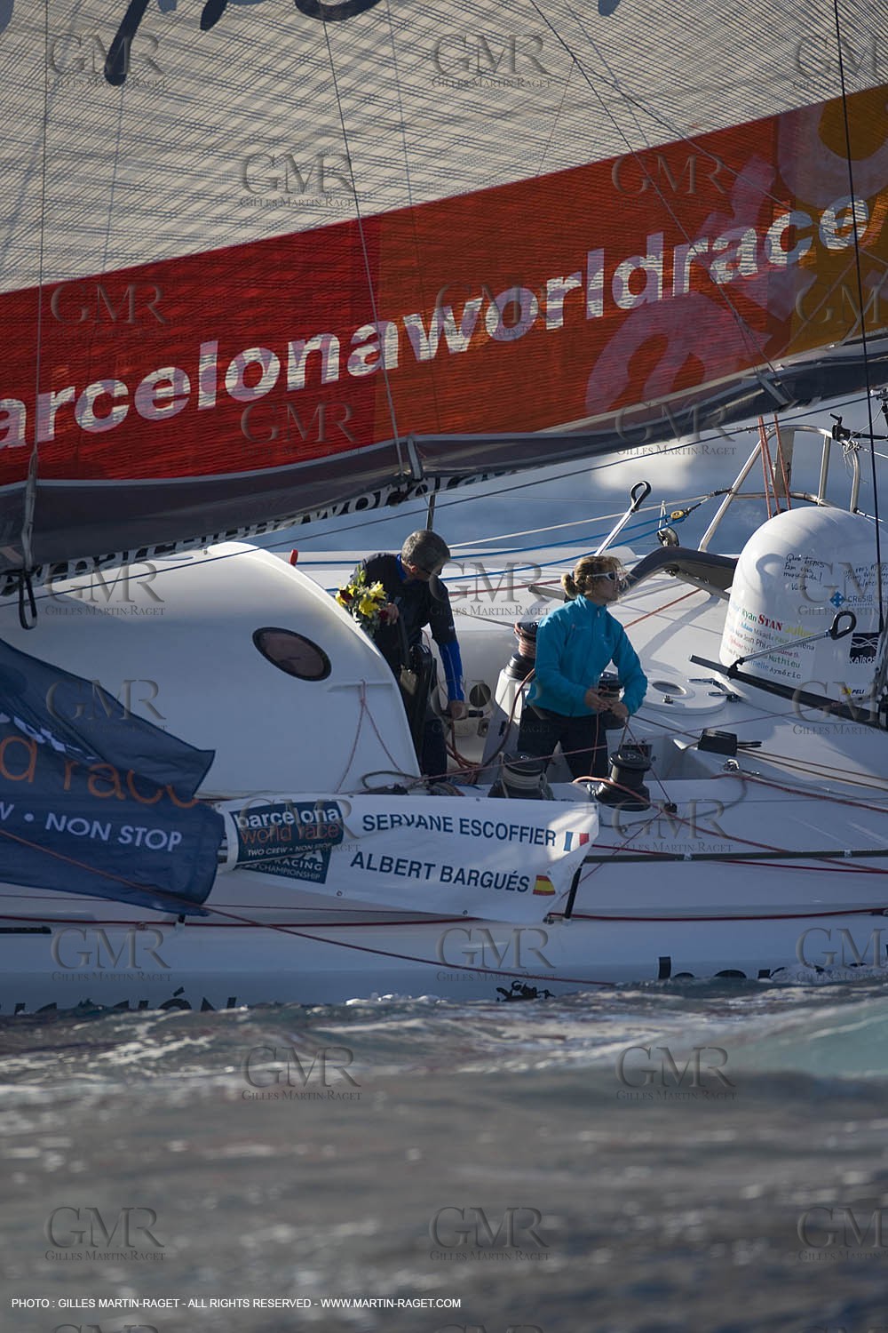 11 11 2007 - Barcelona (Spain) -  Barcelona World Race 2007 - Start