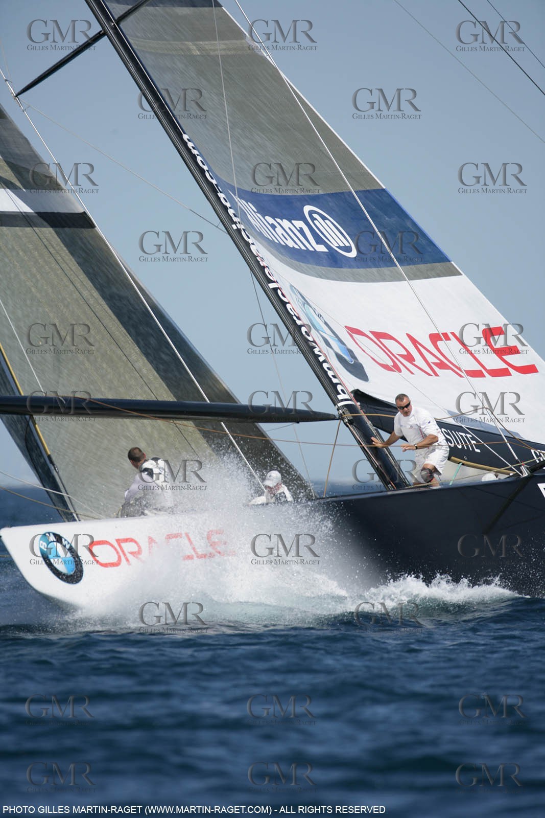 14 05 2007-Valencia (Spain)- 32nd America's Cup - Louis Vuitton Cup - Semi-final - Day 1 - BMW ORACLE racing