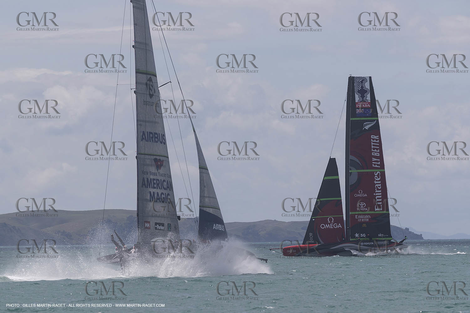08 12 2020 - Auckland (NZL) - 36th America's Cup - Practice Sessions - Day 1