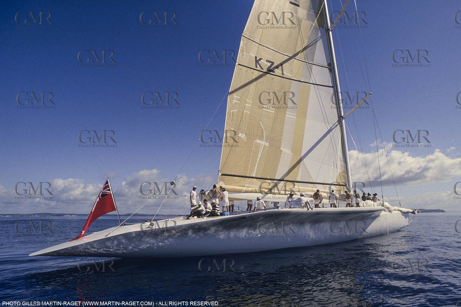 Sailing, Yacht Racing, America's Cup XXVII, San Diego (USA,CA) 1988, Stars & Stripes Vs New Zealand