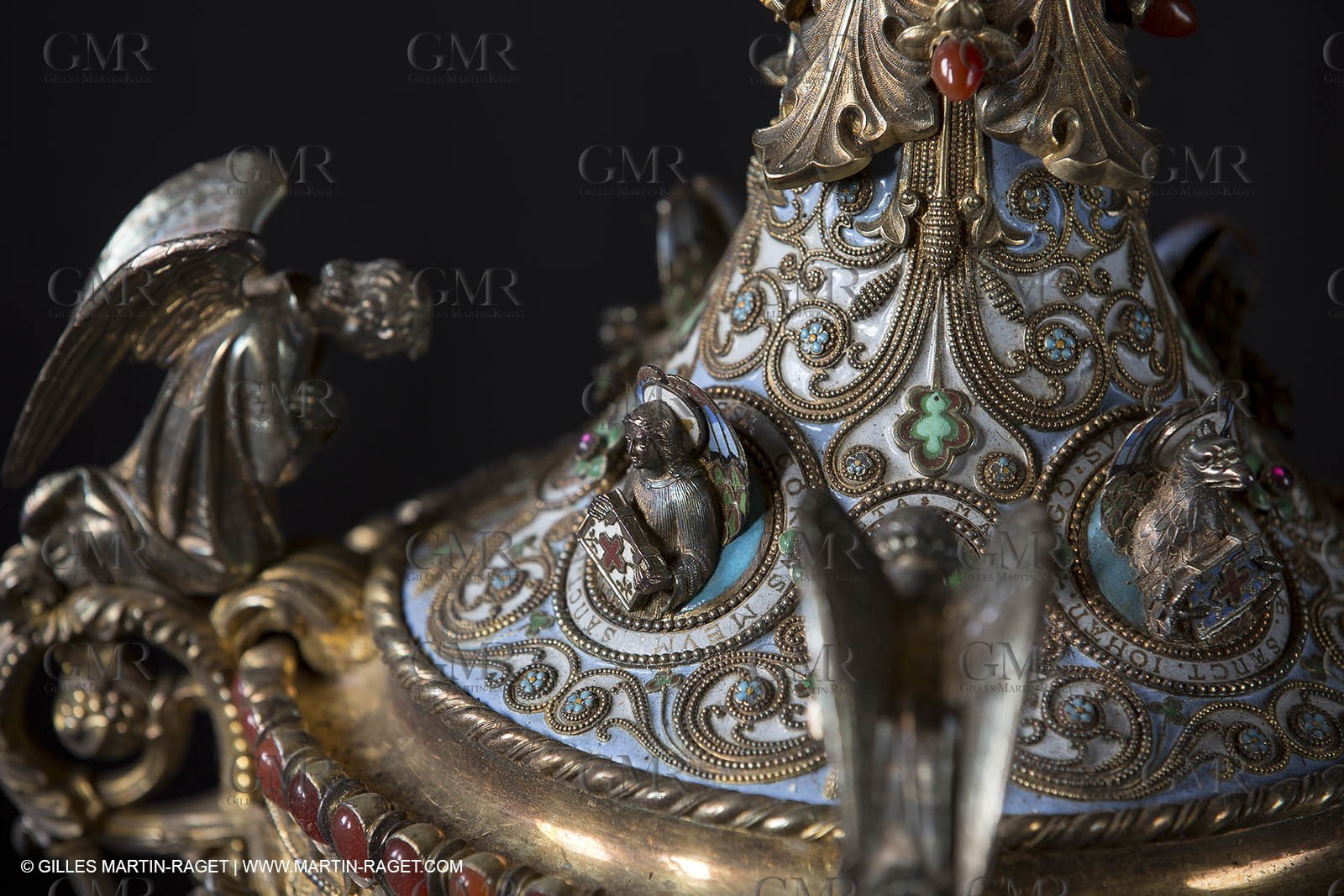 04 02 2013 - Marseille(FRA,13), Notre Dame de la Garde,liturgical silverware