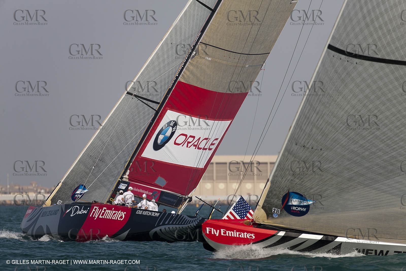 16 11 2010 - Dubai (UAE) - Dubai Louis Vuitton Trophy -  BMW ORACLE Racing Vs Synergy