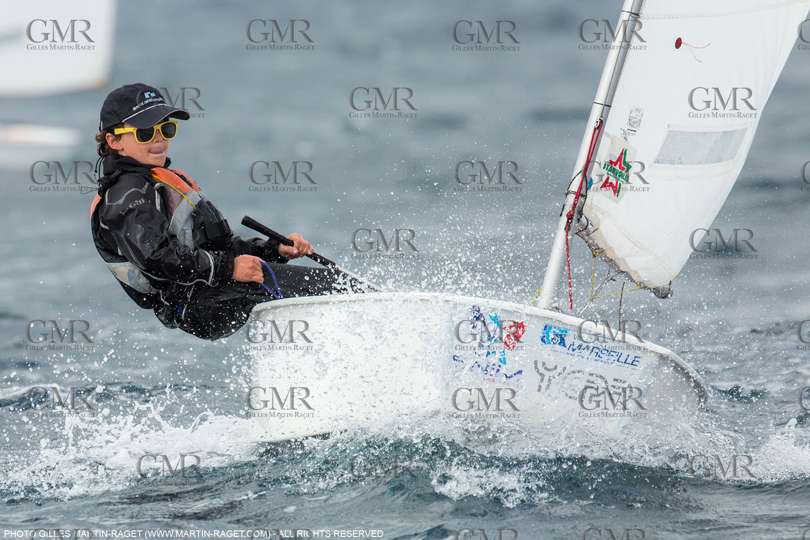 15 04 2016, Marseille (FRA,13), SNIM Dériveurs, Coupe Internationale de Printemps Optimist, Final Day