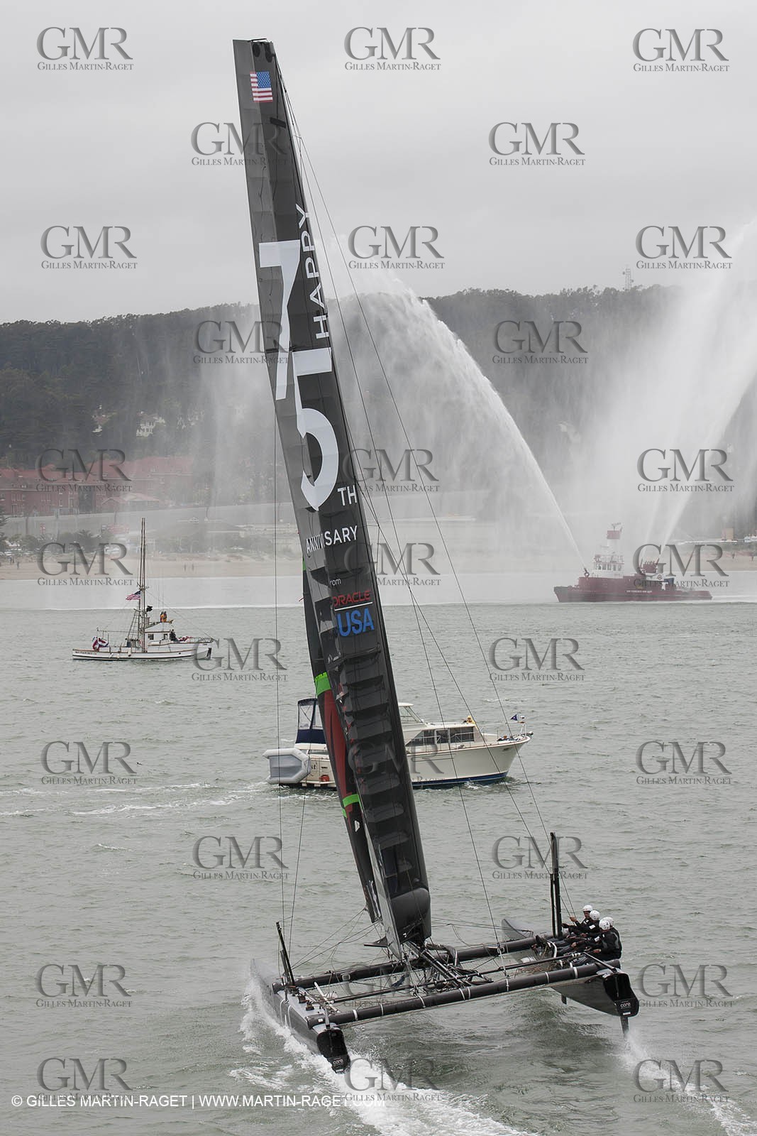 27 05 2012 - San Francisco (USA,CA) - 34th Americas's Cup - America's Cup celebrates the Golden Gate Bridge 75th Anniversary