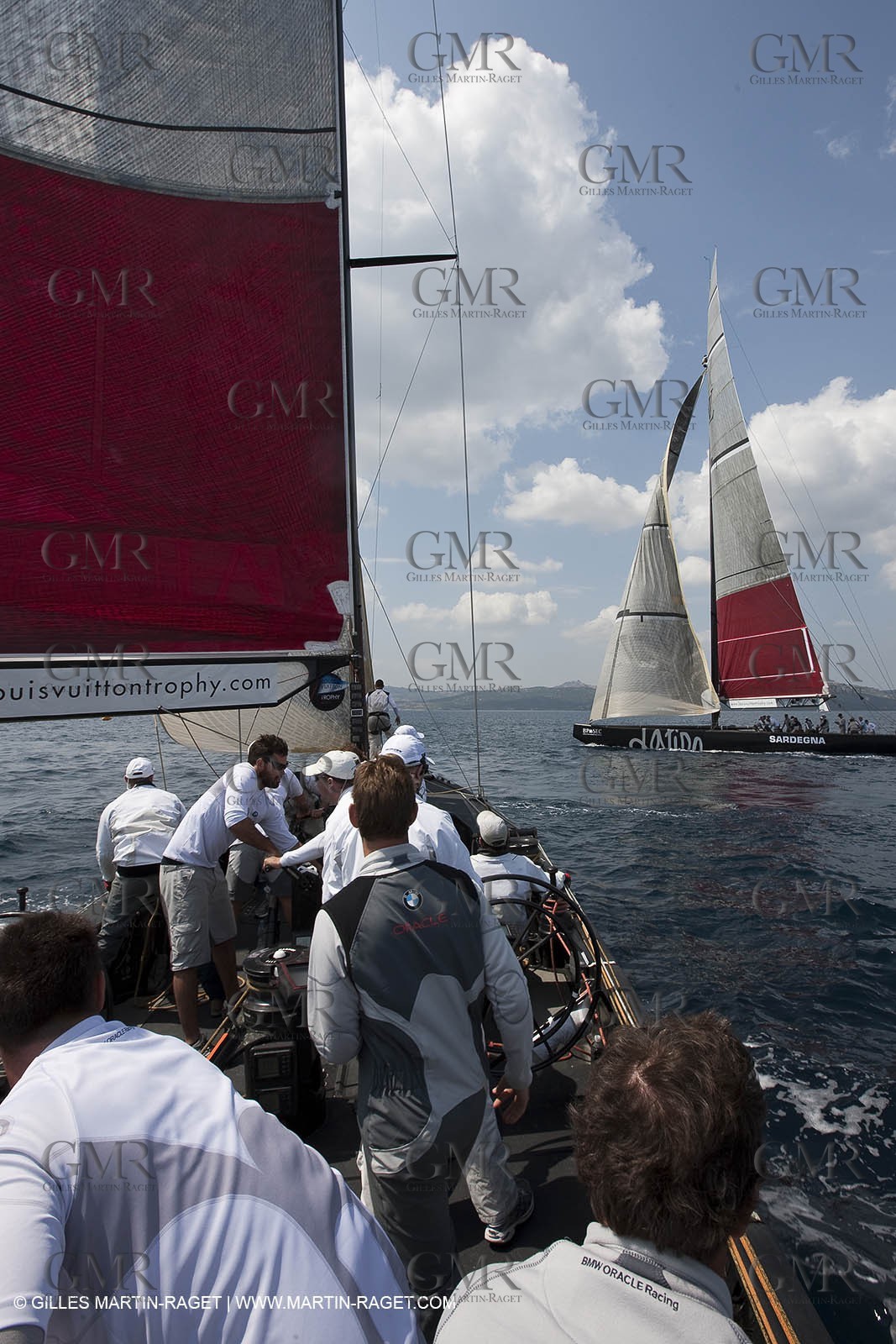 19 05 2010 - La Maddalena (ITA, Sardinia) Louis Vuitton Trophy - BMW ORACLE Racing - Training